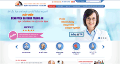 Desktop Screenshot of benhvientrangan.vn